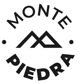 Monte piedra icono logo